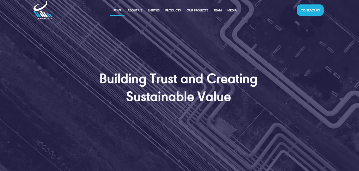 Al Rouba Group — Multi-Division Corporate Website